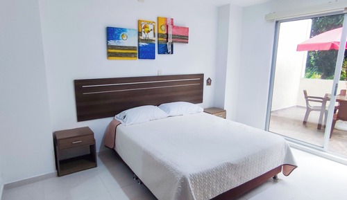 Habitación doble, balcón