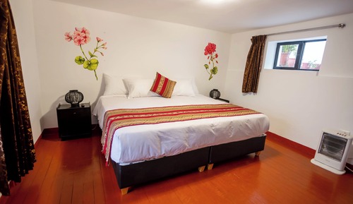 Habitación superior, vistas al patio