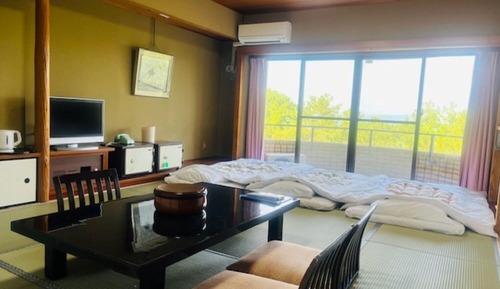 Habitación cuádruple, vistas al jardín