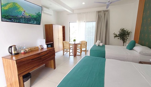 Habitación Confort doble, Aire acondicionado, junto a la playa