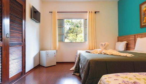 Habitación familiar, vistas a la montaña