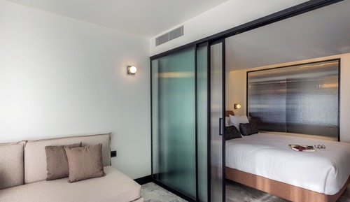 Suite estudio junior, balcón