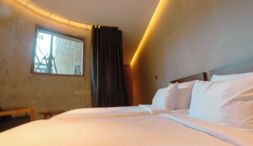 Habitación Deluxe, 2 camas individuales, vistas al jardín