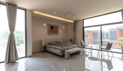 Suite estudio familiar, 1 cama de matrimonio grande, balcón