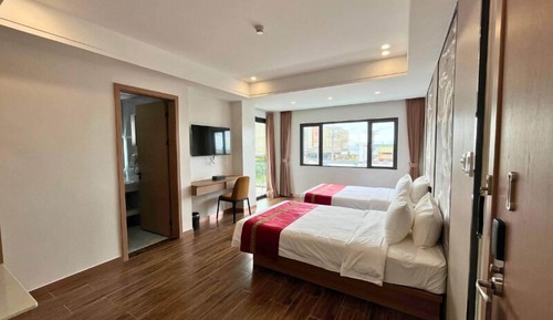 Habitación Deluxe con 1 cama doble o 2 individuales, vistas a la ciudad
