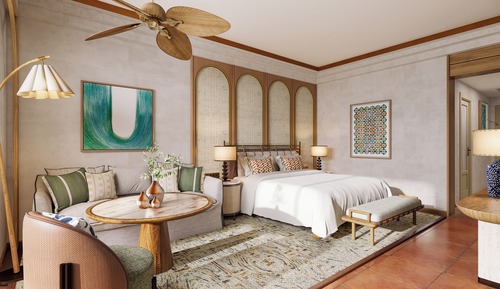Habitación Deluxe, 1 cama de matrimonio grande, vistas al jardín