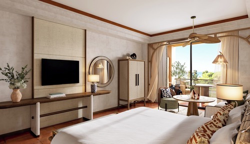 Suite junior, vistas al mar