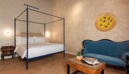Suite estudio superior, vistas al patio