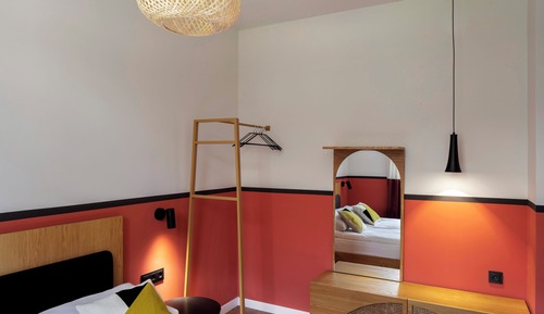 Habitación estándar doble, vistas al jardín