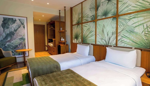 Habitación estándar con 2 camas individuales, 2 camas individuales