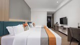 Suite estudio familiar, vistas a la ciudad