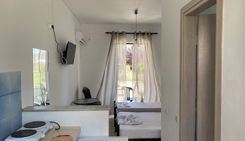 Habitación doble, vistas al jardín