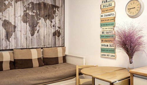 Apartamento clásico, 1 habitación, Se admiten mascotas, vistas al jardín
