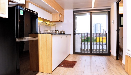 Estudio Deluxe, vistas a la ciudad