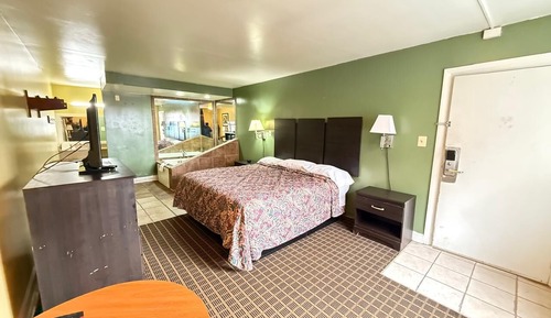 Habitación individual Deluxe, 1 cama de matrimonio grande, fumadores, bañera de hidromasaje