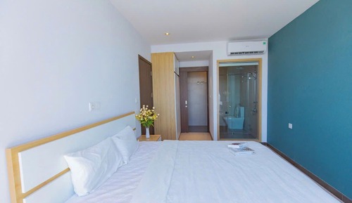 Apartamento panorámico, 2 habitaciones, vistas al mar