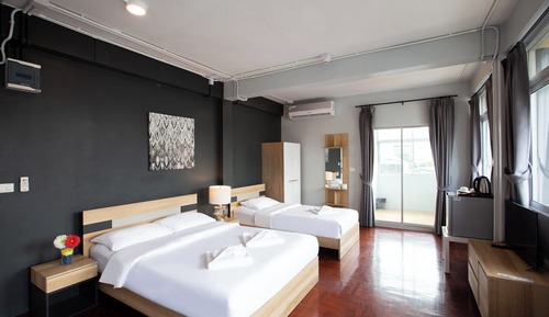 Habitación triple familiar