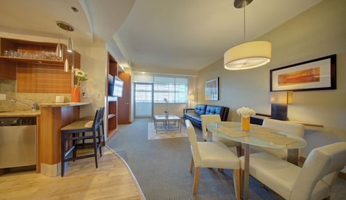Apartamento Deluxe, balcón