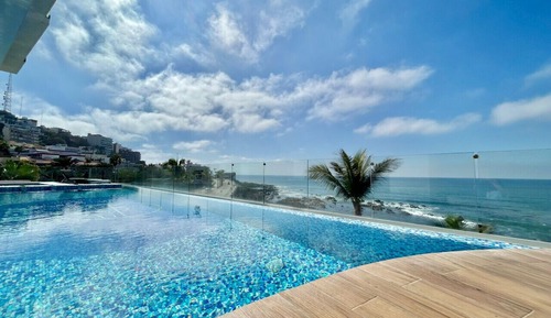 Apartamento Deluxe, balcón, vistas parciales al mar