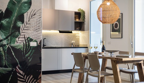 Apartamento, 3 habitaciones, vistas al jardín
