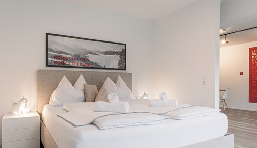 Apartamento, vistas al jardín