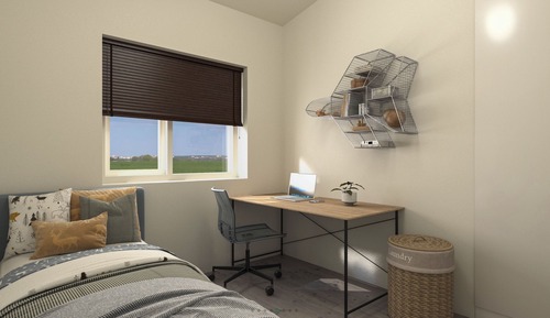 Suite estudio Deluxe, en la zona del jardín
