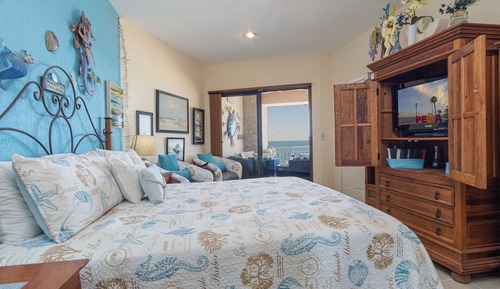 Apartamento, varias camas, balcón, vistas al mar (804)