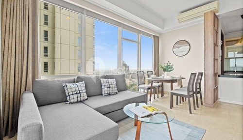 Apartamento, 2 habitaciones, vistas a la ciudad
