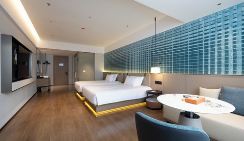 Habitación Confort con 2 camas individuales, vistas a la ciudad
