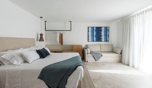Habitación triple Deluxe, vistas al mar