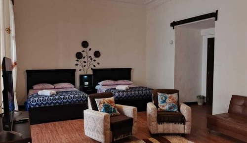 Suite estudio Deluxe, no fumadores, vistas a la ciudad