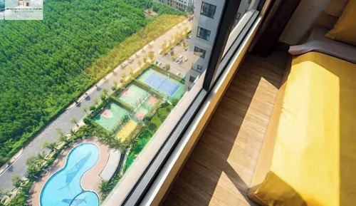 Apartamento de diseño, 3 habitaciones, balcón, vistas a la ciudad
