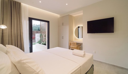 Habitación Deluxe doble, vistas al patio