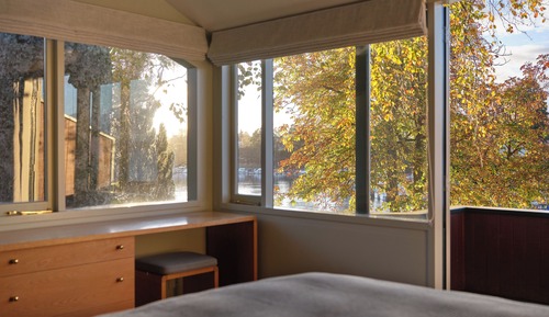 Chalet, 2 habitaciones, cocina, vistas al lago