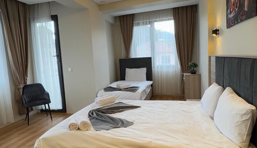 Habitación familiar con 1 cama doble o 2 individuales