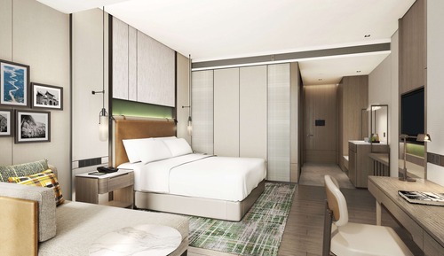 Habitación, 1 cama de matrimonio grande, accesible para personas con discapacidad