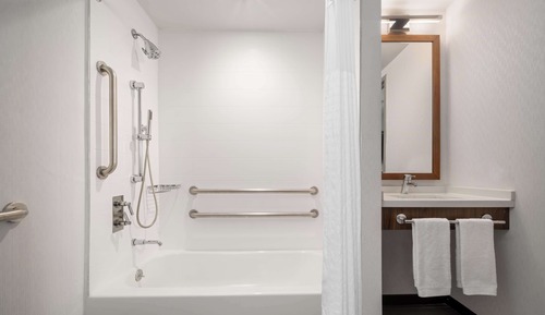 Habitación estándar, 1 cama de matrimonio grande, accesible para personas con discapacidad, bañera