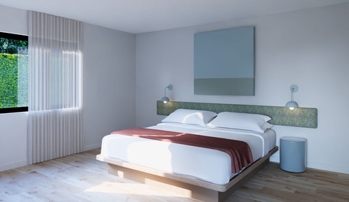 Suite superior, vistas al jardín