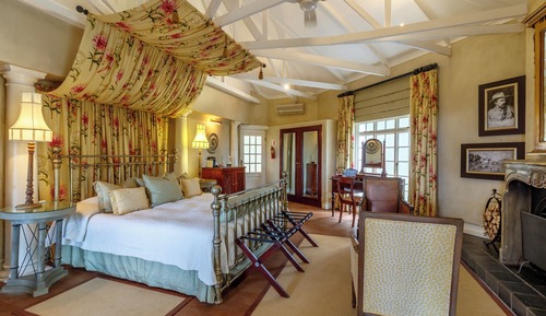 Habitación de lujo doble, 1 cama de matrimonio grande, vistas al jardín