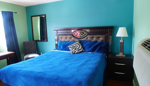 Estudio de lujo, 1 cama de matrimonio grande