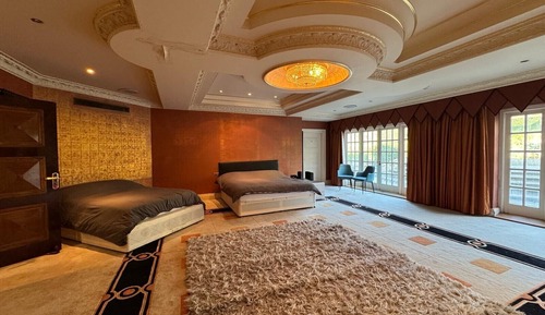 Habitación cuádruple Deluxe, vistas al jardín