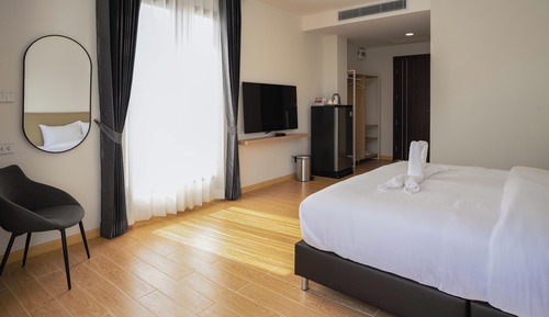 Habitación doble, vistas al río
