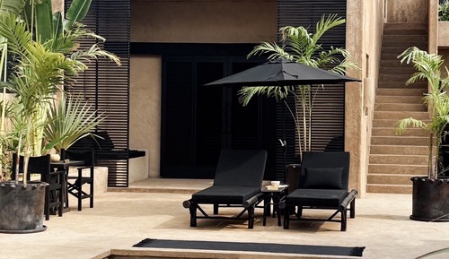Suite, patio, vistas al mar