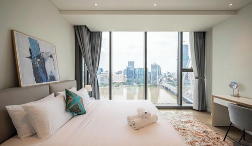 Apartamento panorámico, 3 habitaciones, balcón, vistas a la ciudad