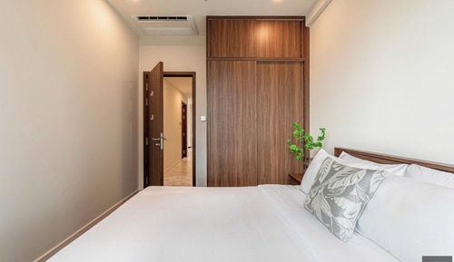 Apartamento presidencial, 2 habitaciones, balcón, vistas a la ciudad
