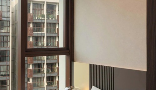 Apartamento de lujo, 1 habitación, balcón, vistas a la ciudad
