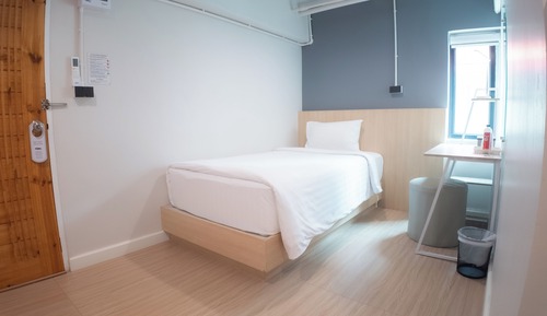 Estudio económico, 1 cama individual grande, no fumadores