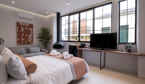 Habitación clásica doble, vistas a la ciudad