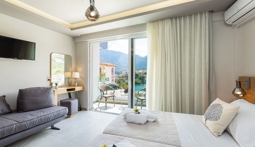 Estudio Deluxe, vistas al mar