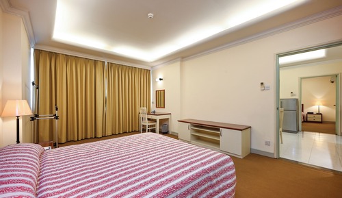 Apartamento familiar, 2 habitaciones, vistas a la ciudad